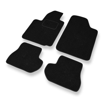 Tapis de Sol Feutres adapté pour Citroen C2 (2003-2010) - tapis de voiture - noir