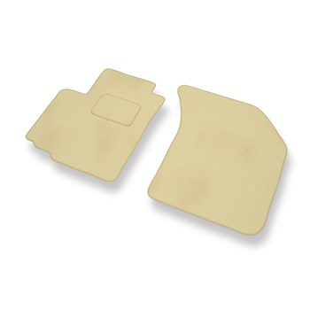 Tapis de Sol Velours adapté pour Fiat Sedici (2005-2014) - Premium tapis de voiture - beige