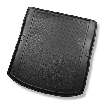 Tapis de coffre adapté pour Audi A4 B9 Berline (11.2015-2024) - bac de coffre - protection de coffre voiture - aussi pour la version Quattro
