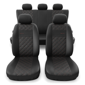 Housses de siège adaptées pour Audi A4 B5, B6, B7, B8, B9 (1995-2024) - housse siege voiture universelles - couverture siege - PRF-RD