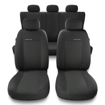 Housses de siège adaptées pour Peugeot 308 I, II, III (2007-....) - housse siege voiture universelles - couverture siege - UNE-1