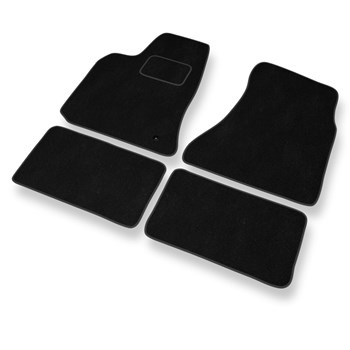 Tapis de Sol Velours adapté pour Chrysler 300C I (2005-2010) - Premium tapis de voiture - noir