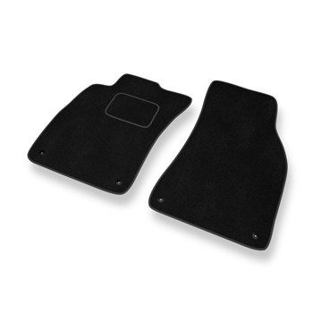 Tapis de Sol Velours adapté pour Audi A6 III C6 Avant, Berline (2004-2006) - Premium tapis de voiture - noir