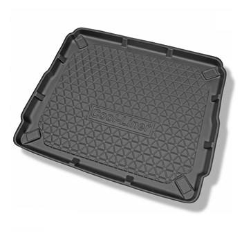 Tapis de coffre adapté pour Peugeot 3008 I SUV (05.2009-10.2016) - bac de coffre - protection de coffre voiture - coffre supérieur