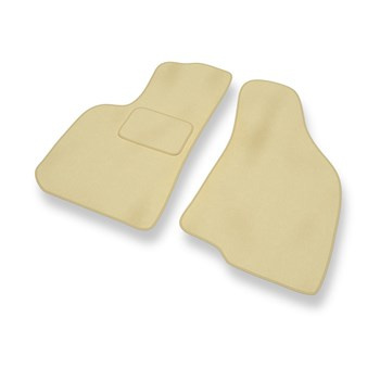 Tapis de Sol Velours adapté pour Daewoo Lanos Hayon, Berline (1997-2008) - Premium tapis de voiture - beige