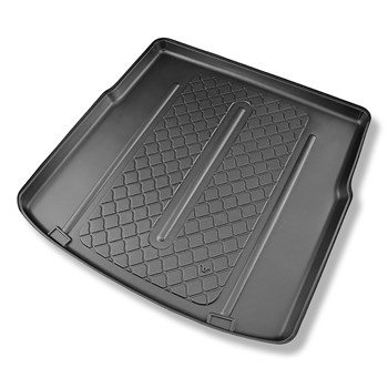 Tapis de coffre adapté pour Toyota Corolla XII E210 Touring Sports (03.2019-....) - bac de coffre - protection de coffre voiture - coffre supérieur (seuil de chargement plat); plancher amovible en la position la plus basse; aussi pour hybrides