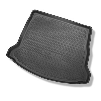 Tapis de coffre adapté pour Renault Espace V Crossover (04.2015-....) - bac de coffre - protection de coffre voiture - 5/7 places; 3e rangée abaissée