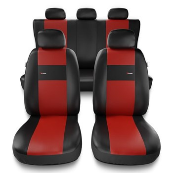 Housses de siège adaptées pour Fiat Qubo (2009-2019) - housse siege voiture universelles - couverture siege - XL-RD