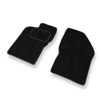 Tapis de Sol Velours adapté pour Alfa Romeo 147 Hayon (2000-2010) - Premium tapis de voiture - noir