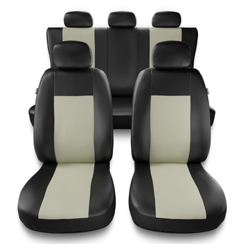 Housses de siège adaptées pour Peugeot 307 I, II (2001-2012) - housse siege voiture universelles - couverture siege - CM-BE