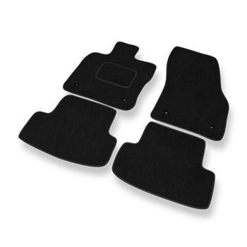 Tapis de Sol Feutres adapté pour Volkswagen T-Roc (2017-....) - tapis de voiture - noir