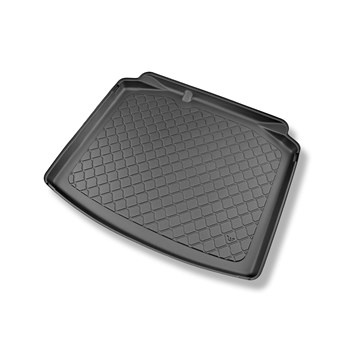 Tapis de coffre adapté pour Skoda Scala Hayon (04.2019-....) - bac de coffre - protection de coffre voiture - coffre inférieur (sans plancher multi-fonctions)