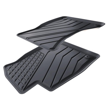 Tapis de sol en TPE adapté pour Audi A4 B9 Hayon, Break (2015-....) - tapis de voiture - noir
