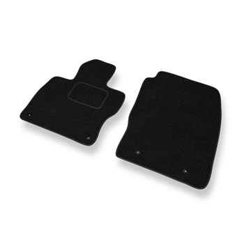 Tapis de Sol Feutres adapté pour Ford Focus III (2010-2014) - tapis de voiture - noir