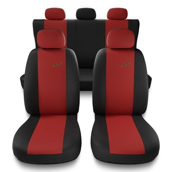 Housses de siège adaptées pour Audi Q3 I, II (2011-2019) - housse siege voiture universelles - couverture siege - X.R-RD