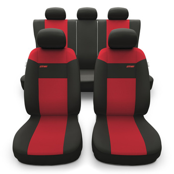 Housses de siège adaptées pour Audi A4 B5, B6, B7, B8, B9 (1995-2024) - housse siege voiture universelles - couverture siege - RSL-RD