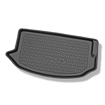 Tapis de coffre adapté pour Kia Soul I SUV (01.2009-02.2014) - bac de coffre - protection de coffre voiture - coffre supérieur