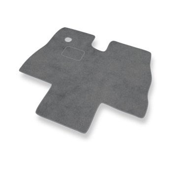 Tapis de Sol Velours adapté pour Fiat Ducato II Van (1994-2006) - Premium tapis de voiture - gris