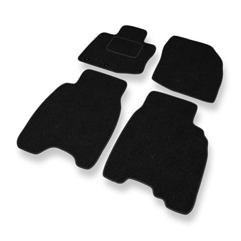 Tapis de Sol Feutres adapté pour Honda Civic VIII (3 portes, 5 portes) (2006-2011) - tapis de voiture - noir