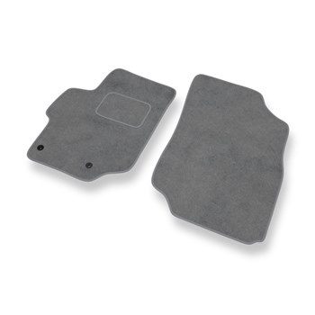 Tapis de Sol Velours adapté pour Citroen C-Elysee II Berline (2012-2021) - Premium tapis de voiture - gris