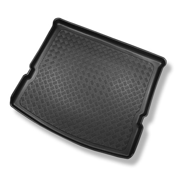 Tapis de coffre adapté pour Ford S-Max II Monospace (09.2015-....) - bac de coffre - protection de coffre voiture - 7 places; 3me rangée abaissée