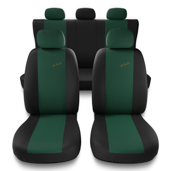 Housses de siège adaptées pour Peugeot 307 I, II (2001-2012) - housse siege voiture universelles - couverture siege - X.R-GR