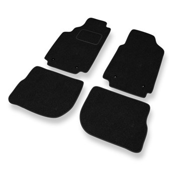 Tapis de Sol Feutres adapté pour Audi A6 I C4 Avant, Berline (1994-1997) - tapis de voiture - noir
