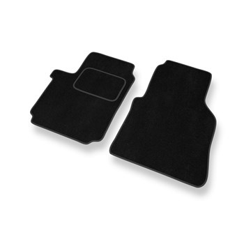 Tapis de Sol Velours adapté pour Volkswagen Amarok I Pick-Up (2009-2021) - Premium tapis de voiture - noir