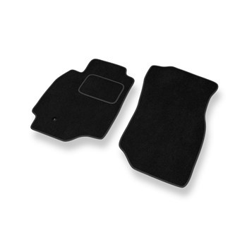 Tapis de Sol Velours adapté pour Mitsubishi Lancer VII Break, Berline (2003-2008) - Premium tapis de voiture - noir