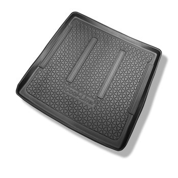 Tapis de coffre adapté pour Renault Grand Espace IV Monospace (10.2002-12.2014) - bac de coffre - protection de coffre voiture - 5/7 places (possibilité de découper les ouvertures pour les sieges de 3e rangée)