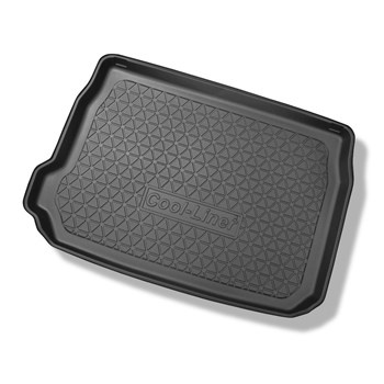 Tapis de coffre adapté pour Peugeot 2008 I SUV (04.2013-12.2019) - bac de coffre - protection de coffre voiture