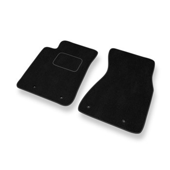 Tapis de Sol Velours adapté pour Audi A8 I D2 Berline (1994-2002) - Premium tapis de voiture - noir