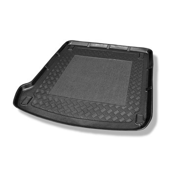 Tapis de coffre adapté pour Hyundai ix55 SUV (2009-04.2012) - bac de coffre - protection de coffre voiture - 7 places; 3me rangée abaissée