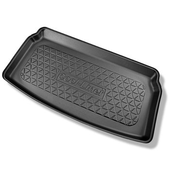 Tapis de coffre adapté pour Audi A1 GB Sportback (07.2018-....) - bac de coffre - protection de coffre voiture - coffre inférieur; plancher amovible en la position la plus basse
