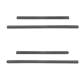 Plaques noires latérales de voiture pour Volkswagen Sharan Van (2010-....)
