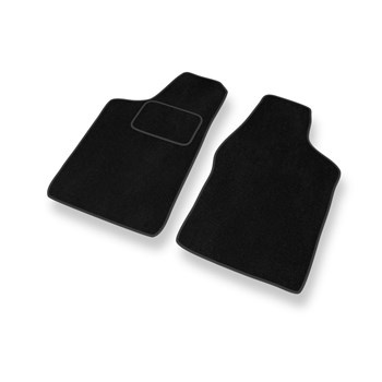 Tapis de Sol Velours adapté pour Opel Frontera A SUV (1992-1998) - Premium tapis de voiture - noir