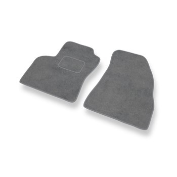 Tapis de Sol Velours adapté pour Citroen Nemo Van (2007-2017) - Premium tapis de voiture - gris