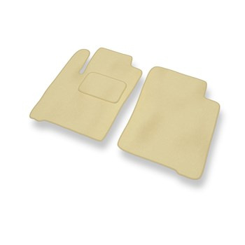 Tapis de Sol Velours adapté pour Renault Scenic I Monospace (1996-2003) - Premium tapis de voiture - beige