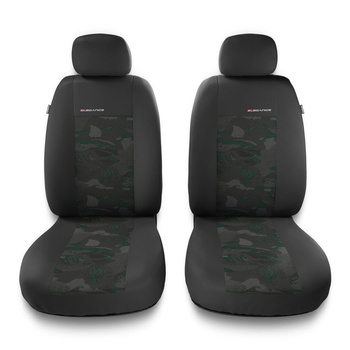 Housses de siège adaptées pour Peugeot 508 I, II (2011-....) - housse siege voiture universelles - couverture siege - 2UNE-GR