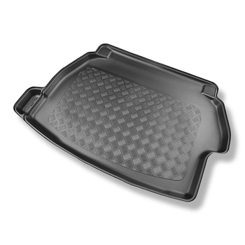 Tapis de coffre adapté pour Toyota C-HR II Hybrid 2.0 Dynamic Force 4x4 SUV (01.2024-....) - bac de coffre - protection de coffre voiture - cavité gauche amovible dans les modèles avec caisson de graves; non pour version Plug-in hybride