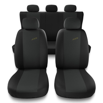 Housses de siège adaptées pour Peugeot 308 I, II, III (2007-....) - housse siege voiture universelles - couverture siege - X.R-G1