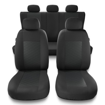 Housses de siège adaptées pour Peugeot 208 I, II (2012-....) - housse siege voiture universelles - couverture siege - MD-6