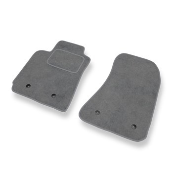 Tapis de Sol Velours adapté pour Alfa Romeo Brera (2005-2010) - Premium tapis de voiture - gris