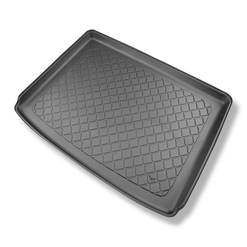 Tapis de coffre adapté pour Renault Austral SUV (12.2022-....) - bac de coffre - protection de coffre voiture - 5 places; coffre supérieur (seuil de chargement plat); plancher amovible en la position la plus basse