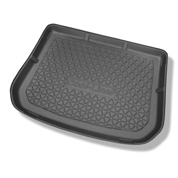 Tapis de coffre adapté pour Audi TT 8J, FV Coupé (2006-2023) - bac de coffre - protection de coffre voiture - banquette arrière fixe et sans sac à skis; aussi pour la version Quattro