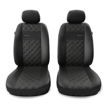 Housses de siège avant adaptées pour Seat CX-3 (2004-2015) - housse siege voiture universelles - couverture siege conducteur - PRP-BE