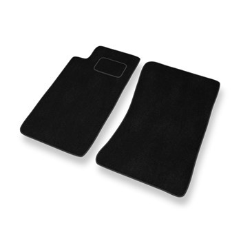 Tapis de Sol Velours adapté pour Mazda MX-5 I (1990-1998) - Premium tapis de voiture - noir