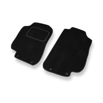Tapis de Sol Velours adapté pour Saab 9-5 I Break, Berline (1997-2010) - Premium tapis de voiture - noir