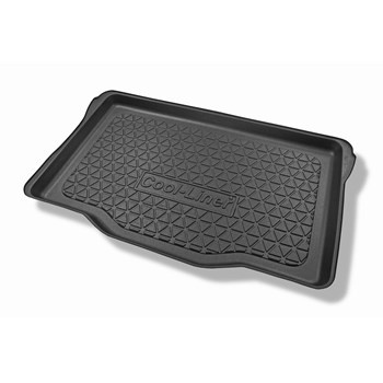 Tapis de coffre adapté pour Suzuki Swift Hayon (05.2017-2024) - bac de coffre - protection de coffre voiture - entraînement 2 roues