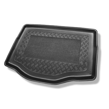 Tapis de coffre adapté pour Ssangyong Tivoli SUV (03.2015-2018) - bac de coffre - protection de coffre voiture - coffre supérieur (avec plancher multi-fonctions)